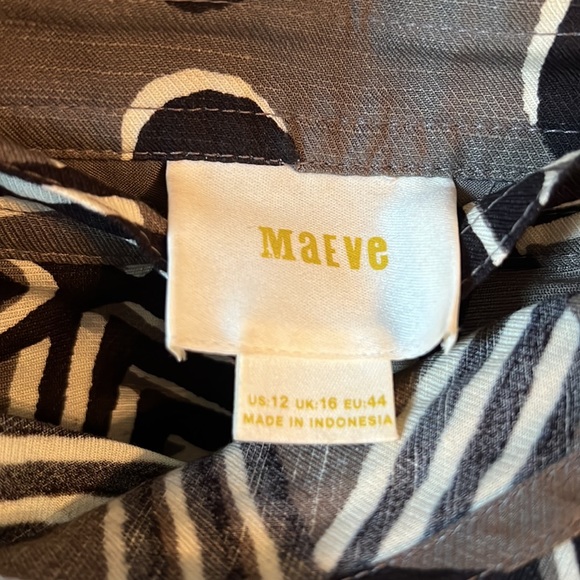 Anthropologie faux-wrap skirt - Picture 2 of 2